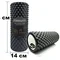 Масажний ролик EasyFit Grid Roller Light 33 см Чорний