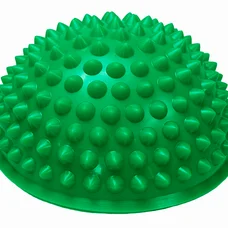 Півсфера масажна кіндербол EasyFit 15 см жорстка зелена