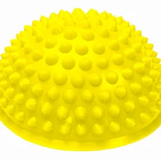 Півсфера масажна кіндербол EasyFit 15 см жорстка жовта