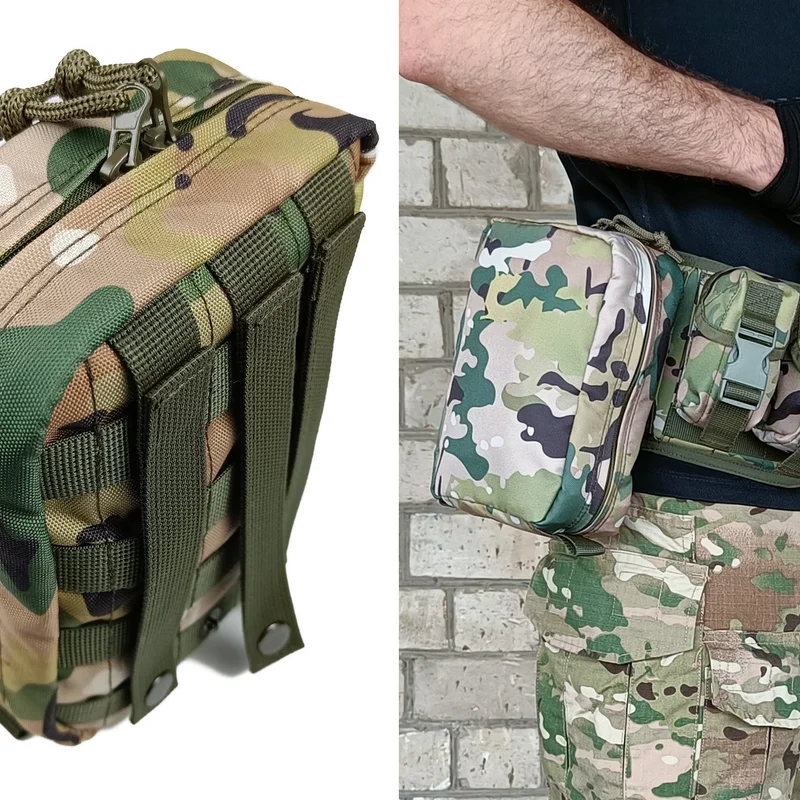 Підсумок аптечка тактична MOLLE мультикам для РПС, разгрузки або жилету