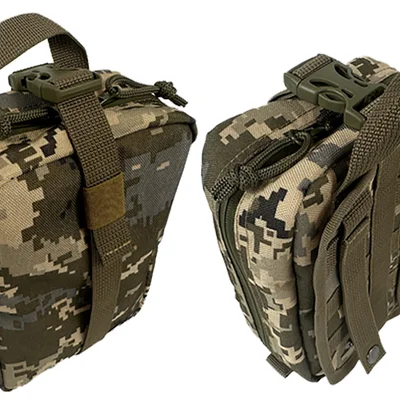 Підсумок аптечка швидкознімна тактична MOLLE піксель ЗСУ MM-14 для РПС, разгрузки або жилету