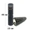 Масажний ролик EasyFit Grid Roller 45 см v.2.2 Чорний