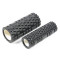 Масажний ролик EasyFit Grid Roller Double 33 см Чорний