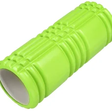 Масажний ролик EasyFit Grid Roller 33 см v.1.0 Салатовий