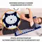 Масажний килимок Easyfit з подушкою (аплікатор Кузнєцова) Синій з білим