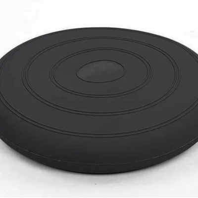 Балансувальна масажна подушка гладка EasyFit Balance Cushion Чорний