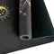 Килимок для йоги EasyFit BlackMoon (замша-каучук) чорний