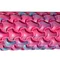 Масажний ролик EasyFit Plexus 45 см Рожевий-блакитний