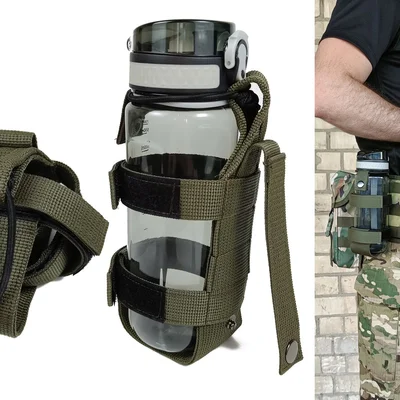 Підсумок під пляшку олива (MOLLE, підсумок на розгрузку, жилет, РПС)