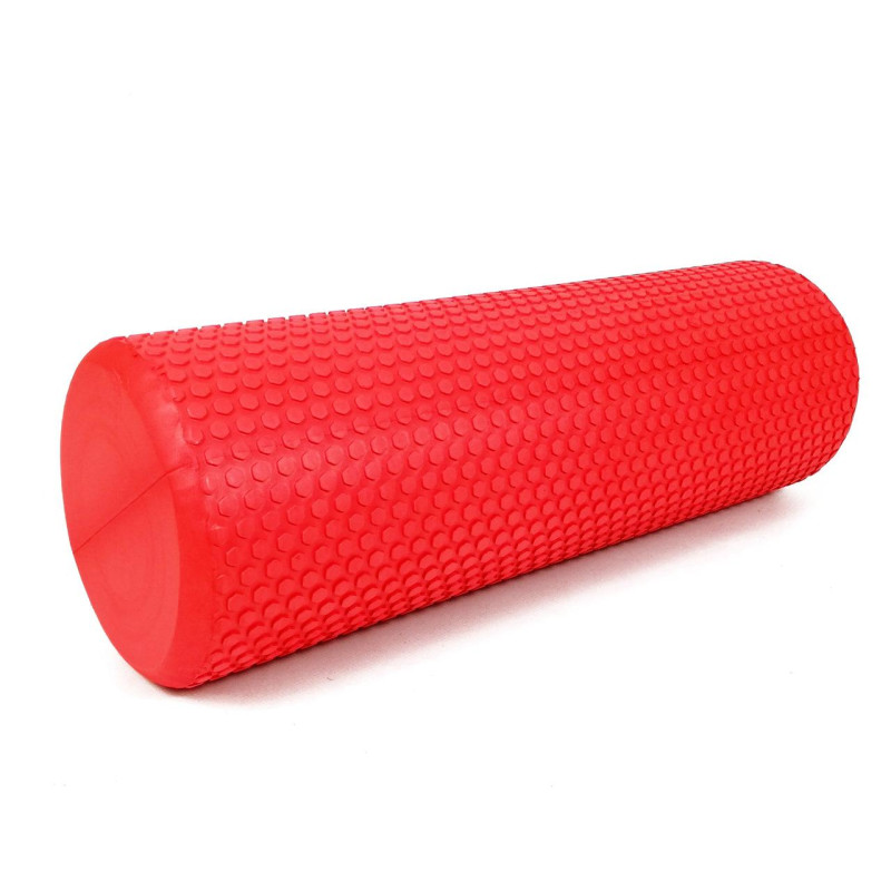 Масажний ролер EasyFit Foam Roller 45 см Червоний