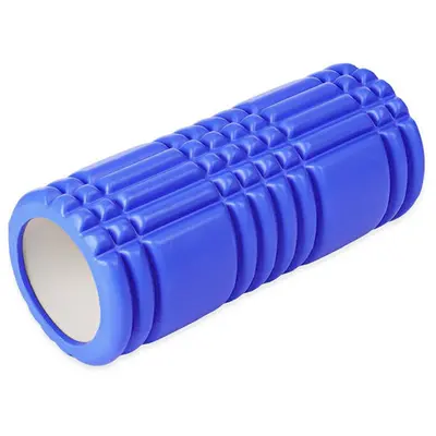 Масажний ролик EasyFit Grid Roller 33 см v.1.0 Синій