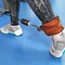Манжета EasyFit F8 коричнева для тяги на тренажері (шкіра)