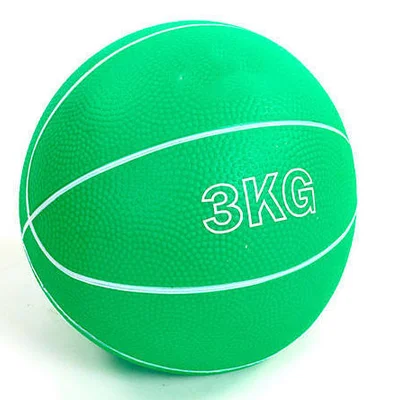 Медбол EasyFit RB 3 кг (медичний м'яч-слембол без відскоку)