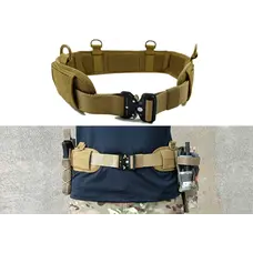 Розвантажувальний тактичний пояс РПС із кріпленням MOLLE койот (варбелт, warbelt)