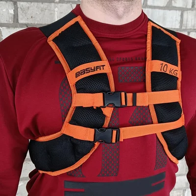 Жилет-обтяжувач EasyFit JetPack 10 кг з металевими кульками