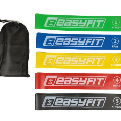 Гумові кільця для фітнесу EasyFit набір 5 шт