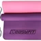 Килимок для йоги та фітнесу EasyFit TPE+TC 6мм двошаровий фіолетовий-рожевий