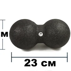 Масажний м'ячик подвійний EasyFit EPP 23х12 см