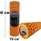 Масажний ролер EasyFit Grid Roller Mini 30 см помаранчевий