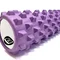 Масажний ролик EasyFit Grid Roller PRO 45 см Фіолетовий