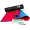 Килимок для йоги та фітнеса EasyFit TPE+TC 6мм двошаровий + Чохол червоний з блакитним Килимок для йоги та фітнеса EasyFit TPE+TC 6мм двошаровий + Чохол червоний з блакитним