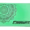 Блок для йоги EasyFit EVA з малюнком м'ятний