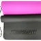 Килимок для йоги та фітнесу EasyFit TPE+TC 6мм двошаровий чорний-фіолетовий