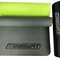 Килимок для йоги та фітнеса EasyFit TPE+TC 6мм двошаровий + Чохол чорний з зеленим