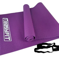 Килимок для йоги та фітнесу EasyFit ПВХ (PVC) Фіолетовий