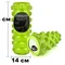 Масажний ролик EasyFit Grid Roller PRO 33 см Салатовий