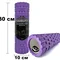 Масажний ролер EasyFit Grid Roller Mini 30 см фіолетовий