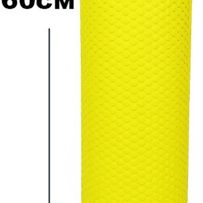 Масажний ролик EasyFit Foam Roller 60 см Жовтий