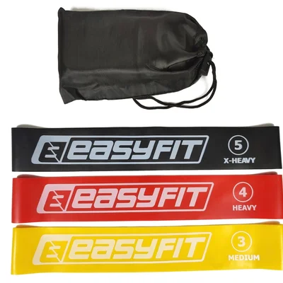 Гумові кільця для фітнесу EasyFit набір 3 шт