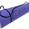 Килимок для йоги та фітнесу EasyFit TPE+TC 6мм двошаровий бузковий-св.бузковий