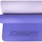 Килимок для йоги та фітнесу EasyFit TPE+TC 6мм двошаровий бузковий-св.бузковий