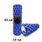 Масажний ролик EasyFit Grid Roller PRO 45 см Синій