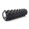 Масажний ролик EasyFit Grid Roller Extreme 45 см Чорний