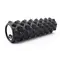Масажний ролик EasyFit Grid Roller Extreme 45 см Чорний