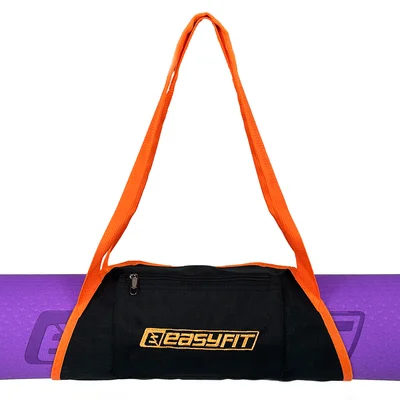 Сумка-переноска EasyFit для йога-килимка Помаранчева