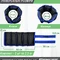 Обтяжувачі для ніг та рук EasyFit набірні чорно-сині 0,5-2,5 кг (пара)