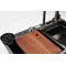 Кухонная мойка SMART&ART R002 7545BL PVD черная "Водопад"