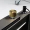Кухонна мийка SMART&ART R004 6845BL PVD чорна "Водоспад"