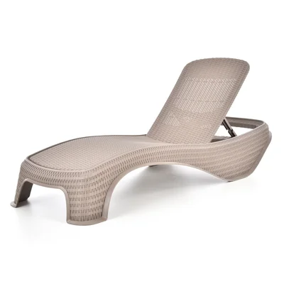 Шезлонг пластиковий HECHT PATONG BEIGE
