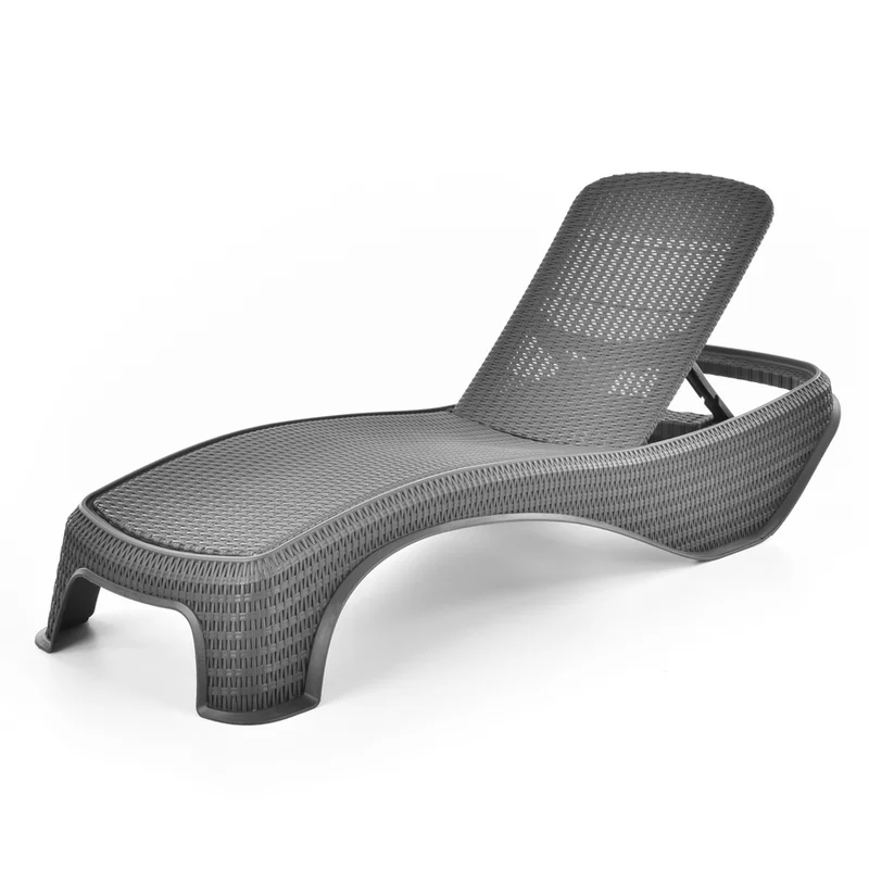 Шезлонг пластиковий HECHT PATONG GRAPHITE
