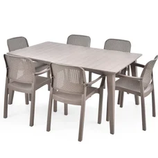 Набір садових меблів HECHT SAMANA SET BEIGE 6
