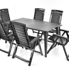 Набір садових меблів HECHT JARDIN GRAPHITE 6