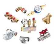 Фурнитура и комплектующие для отопления