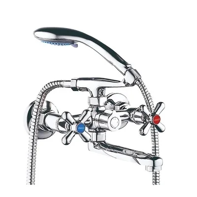 Смеситель для ванны Zegor DST-3-A827, латунь, короткий излив  