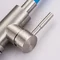 Смеситель для кухни SOLONE EZA4-F090BU, кухонный смеситель с гибким синим гусаком