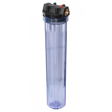 Колба Вig Вlue 20" Slim 3/4" прозора AquaKut (10733)